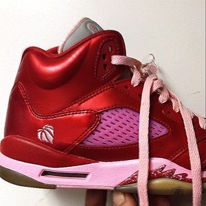 Jordan Retro 5 Valentines Day